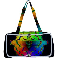 Ball Sphere Digital Art Fractals Multi Function Bag by Pakrebo