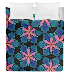 Ornament Digital Color Colorful Duvet Cover Double Side (queen Size) by Pakrebo