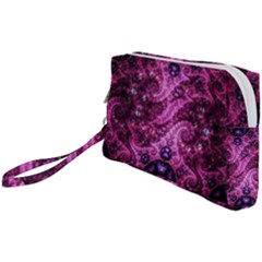 Fractal Art Digital Art Wristlet Pouch Bag (small)