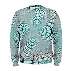 Digital Art Fractal Abstract Men s Sweatshirt