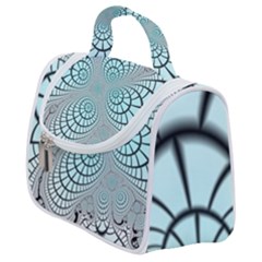 Digital Art Fractal Abstract Satchel Handbag