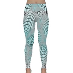 Digital Art Fractal Abstract Lightweight Velour Classic Yoga Leggings by Pakrebo