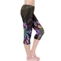 Fractal Colorful Background Capri Leggings  View4