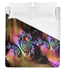 Fractal Colorful Background Duvet Cover (queen Size)