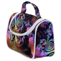 Fractal Colorful Background Satchel Handbag