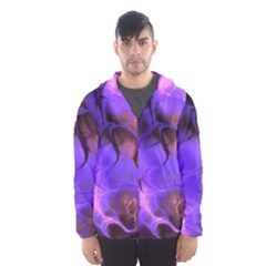 Fractal Flower Men s Hooded Windbreaker by Pakrebo