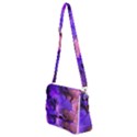 Fractal Flower Shoulder Bag with Back Zipper View2