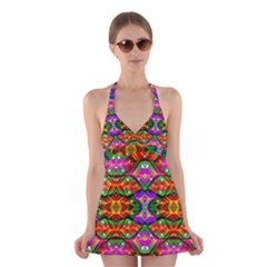 Hsc3 5 Halter Dress Swimsuit 