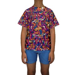 Hsc3 7 Kids  Short Sleeve Swimwear by ArtworkByPatrick