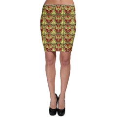 Polish Bank Note Bodycon Skirt by ArtworkByPatrick