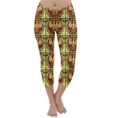 Polish Bank Note Capri Winter Leggings  by ArtworkByPatrick