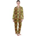 Polish Bank Note Satin Long Sleeve Pyjamas Set View1