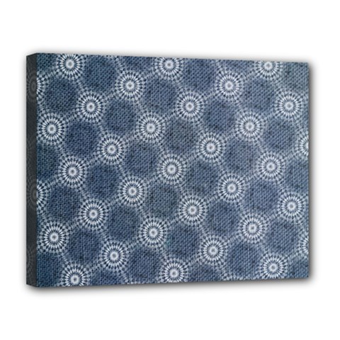 Checkerboard Again 4 Canvas 14  X 11  (stretched) by impacteesstreetwearseven