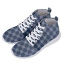 Checkerboard Again 4 Men s Lightweight High Top Sneakers View2