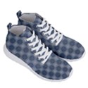 Checkerboard Again 4 Men s Lightweight High Top Sneakers View3