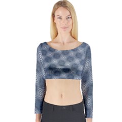 Checkerboard Again 4 Long Sleeve Crop Top by impacteesstreetwearseven