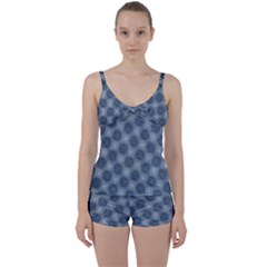 Checkerboard Again 4 Tie Front Two Piece Tankini by impacteesstreetwearseven