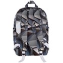 Triangles Polygon Color Silver Uni Classic Backpack View3