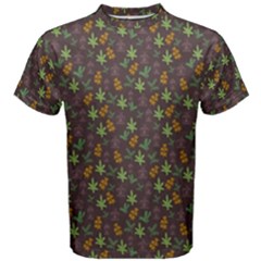 Tribal Leaves House Art Tribal Art Men s Cotton Tee by Pakrebo