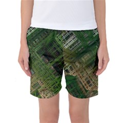 City Forward Urban Planning Women s Basketball Shorts by Pakrebo