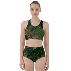 City Forward Urban Planning Racer Back Bikini Set by Pakrebo