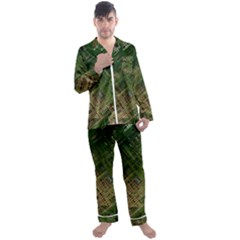 City Forward Urban Planning Men s Satin Pajamas Long Pants Set by Pakrebo