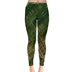 City Forward Urban Planning Inside Out Leggings by Pakrebo