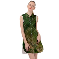 City Forward Urban Planning Sleeveless Shirt Dress