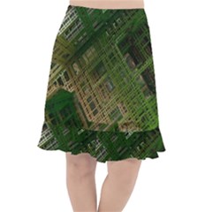 City Forward Urban Planning Fishtail Chiffon Skirt