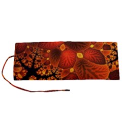 Leaf Autumn Nature Background Roll Up Canvas Pencil Holder (s) by Pakrebo