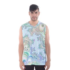 Pattern Background Floral Fractal Men s Sportswear by Pakrebo