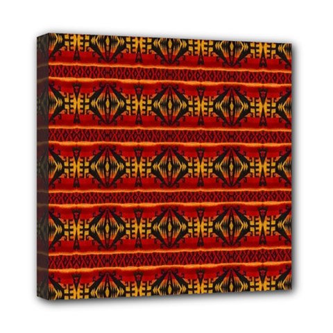 Navajo 0 Mini Canvas 8  X 8  (stretched) by ArtworkByPatrick