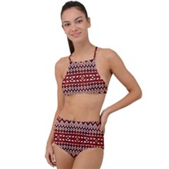 Navajo 2 High Waist Tankini Set by ArtworkByPatrick