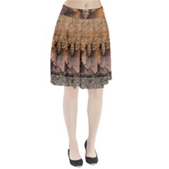 Night Moth Pleated Skirt by Riverwoman