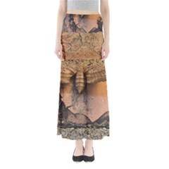 Night Moth Full Length Maxi Skirt by Riverwoman