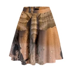 Night Moth High Waist Skirt by Riverwoman