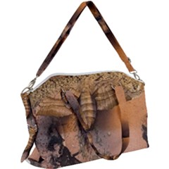 Night Moth Canvas Crossbody Bag