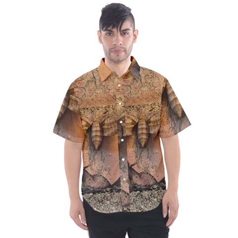 Night Moth Men s Short Sleeve Shirt by Riverwoman