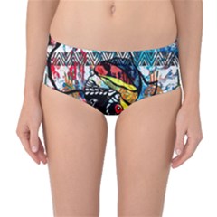 Image 01 Mid-waist Bikini Bottoms