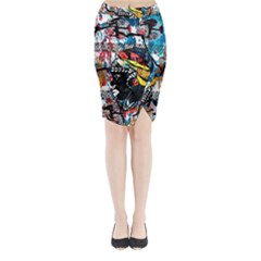 Image 01 Midi Wrap Pencil Skirt