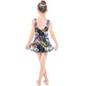 Image 01 Kids  Skater Dress Swimsuit View2