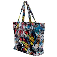 Image 01 Zip Up Canvas Bag