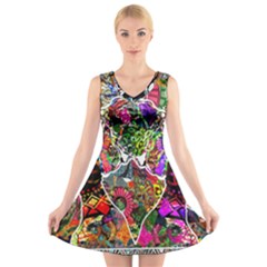 Image 2 V-neck Sleeveless Dress