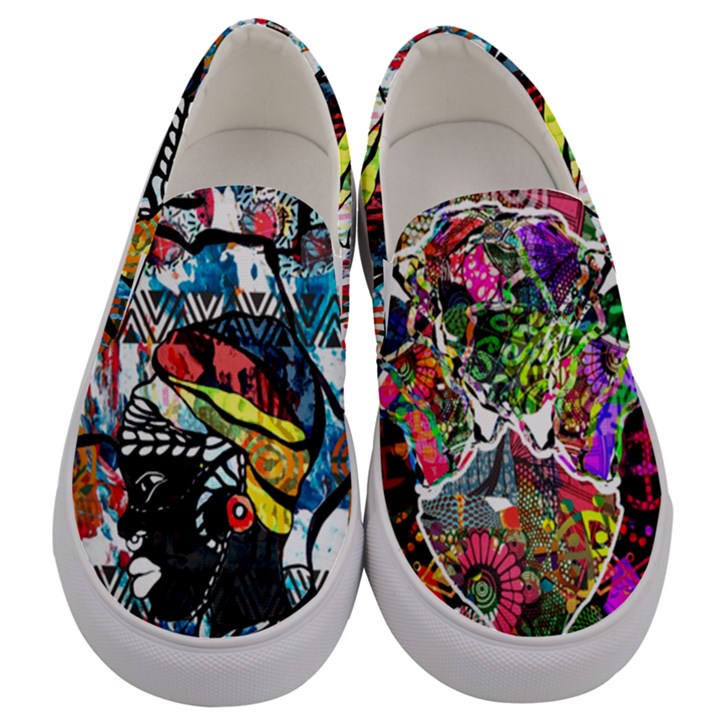 Image 2 Men s Canvas Slip Ons