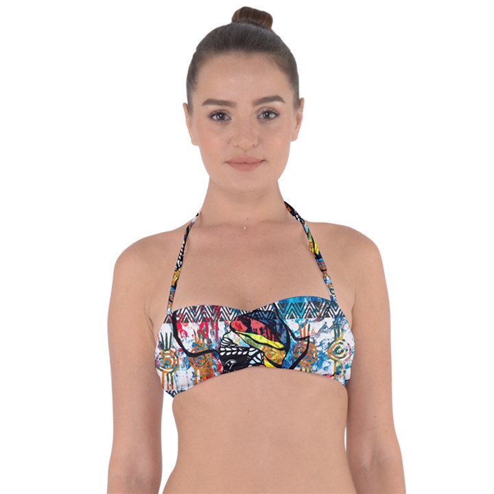 Image 1 Halter Bandeau Bikini Top