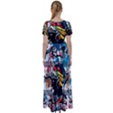 Image 1 High Waist Short Sleeve Maxi Dress View2