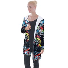 Image 1 Longline Hooded Cardigan by TajahOlsonDesigns