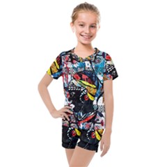 Image 1 Kids  Mesh Tee And Shorts Set