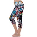 Image 1 Lightweight Velour Capri Yoga Leggings View2