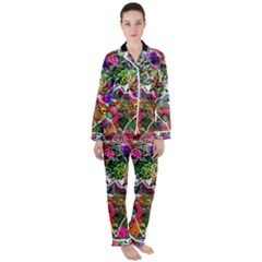 Image 2 Satin Long Sleeve Pyjamas Set by TajahOlsonDesigns